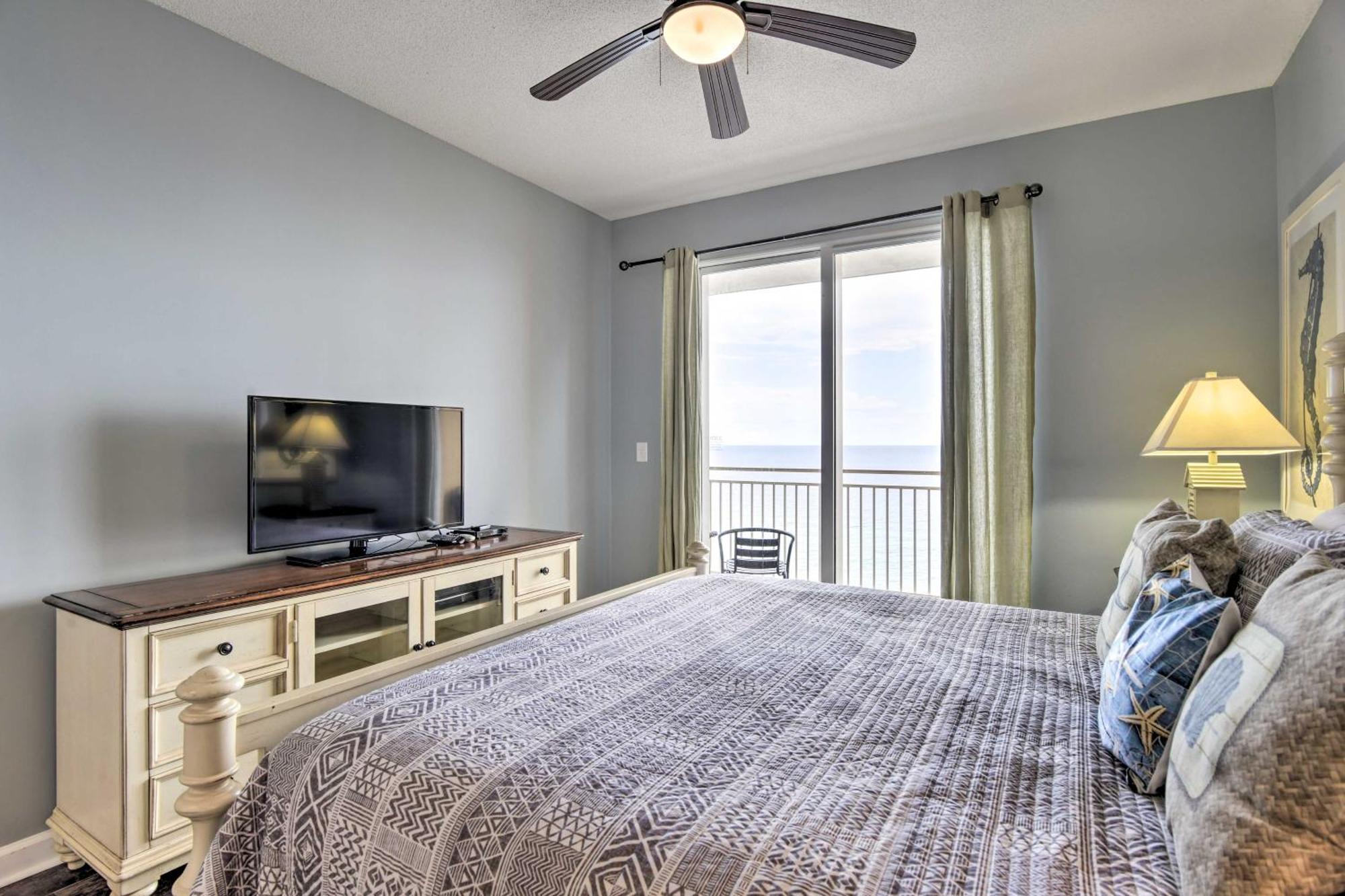 Oceanfront Pcb Condo With Gulf Views And Pool Access! Panama City Beach Luaran gambar
