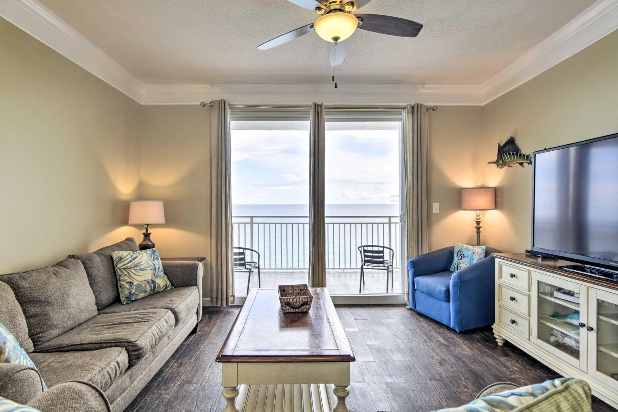 Oceanfront Pcb Condo With Gulf Views And Pool Access! Panama City Beach Luaran gambar